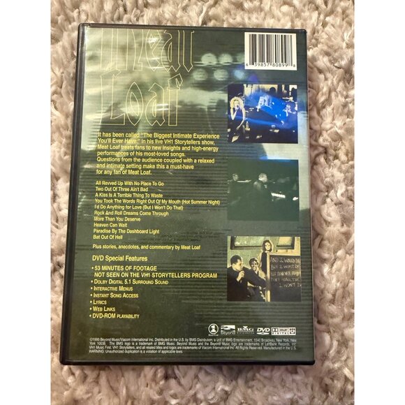 Meat Loaf "Bat Out Of Hell" & "Storytellers" DVD Set - Picture 4 of 6